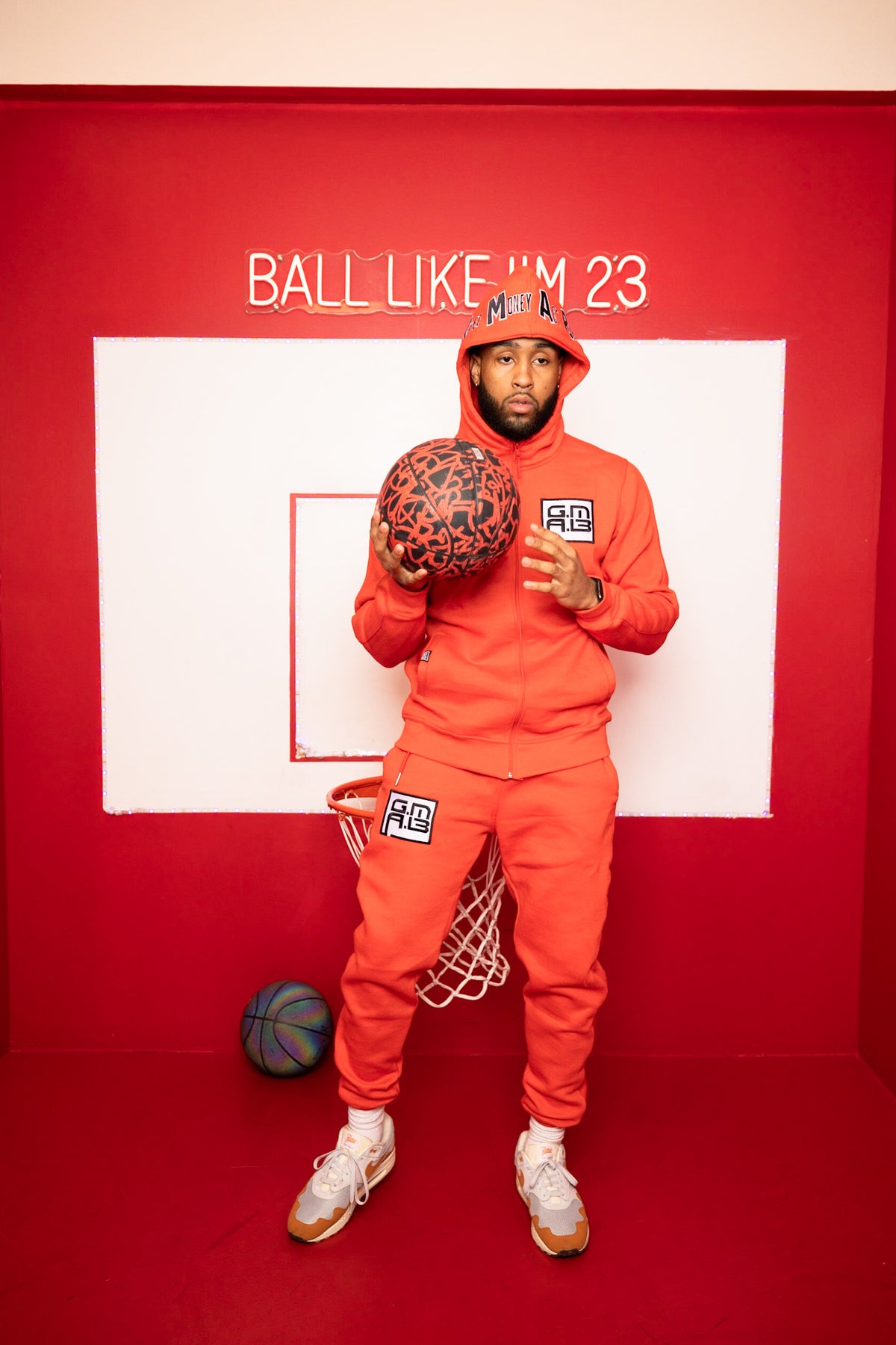 Pueblo Red Limited Edition G.M.A.B Full Zip Tracksuit