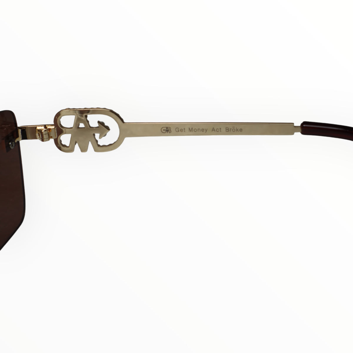 "BRÖKE" Shades Brown Lens