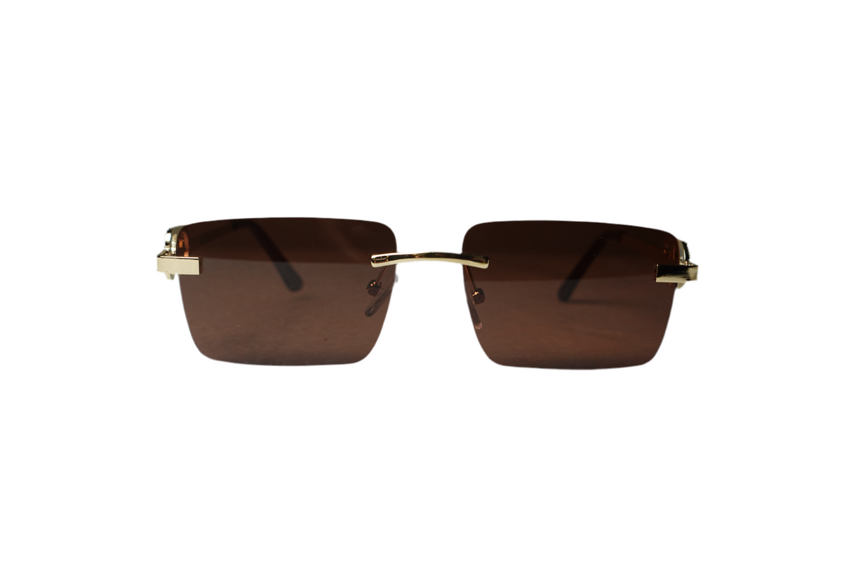 "BRÖKE" Shades Brown Lens