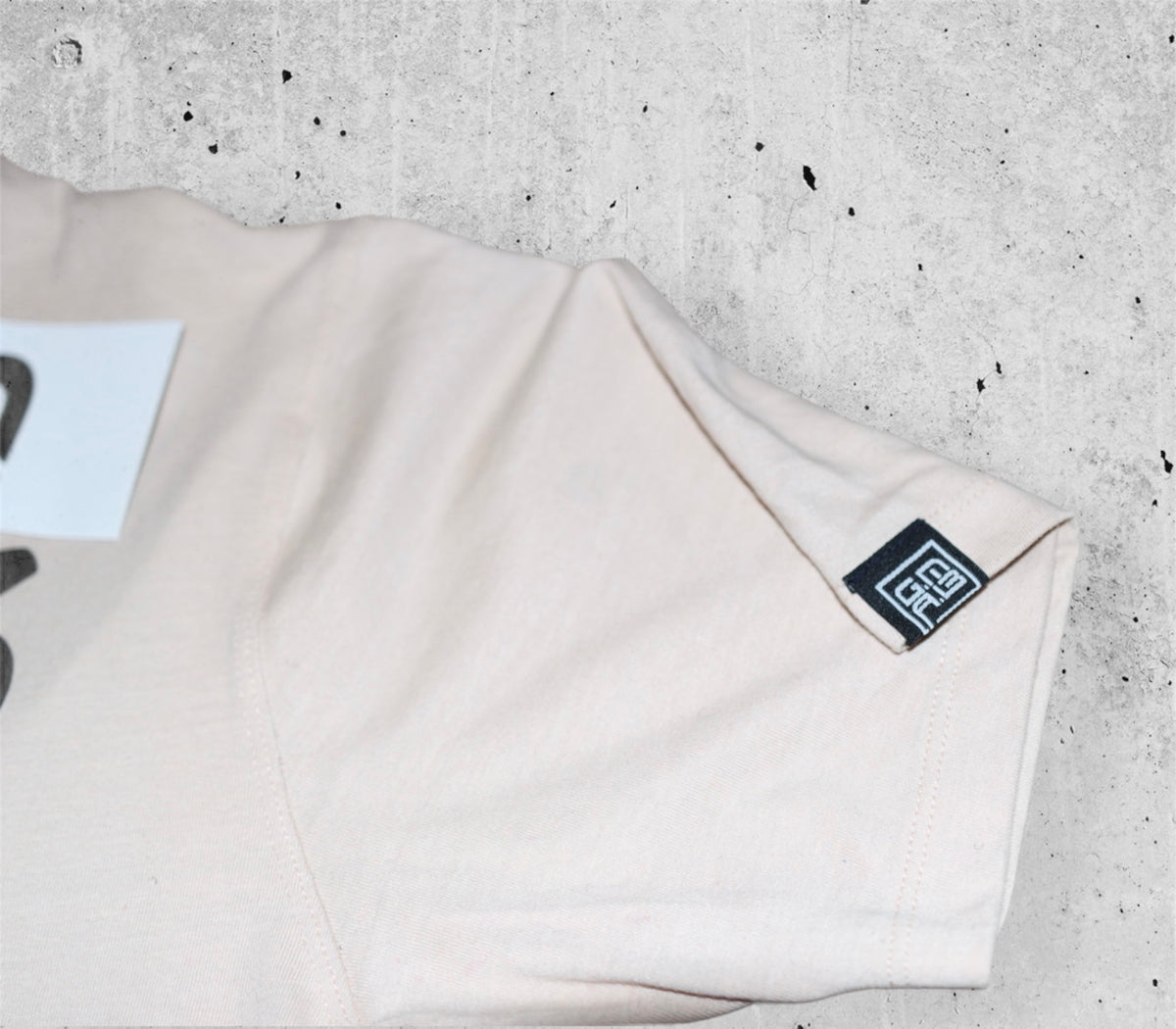 Creme G.M.A.B Car Logo Tee