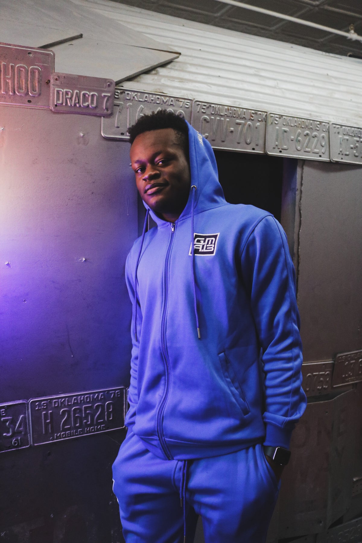 Blue Limited Edition G.M.A.B Tracksuit