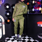 Army Green Limited Edition G.M.A.B Full Zip Tracksuit