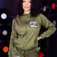Army Green Limited Edition G.M.A.B Full Zip Tracksuit
