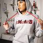 G.M.A.B Cursive Edition Grey Hoodie