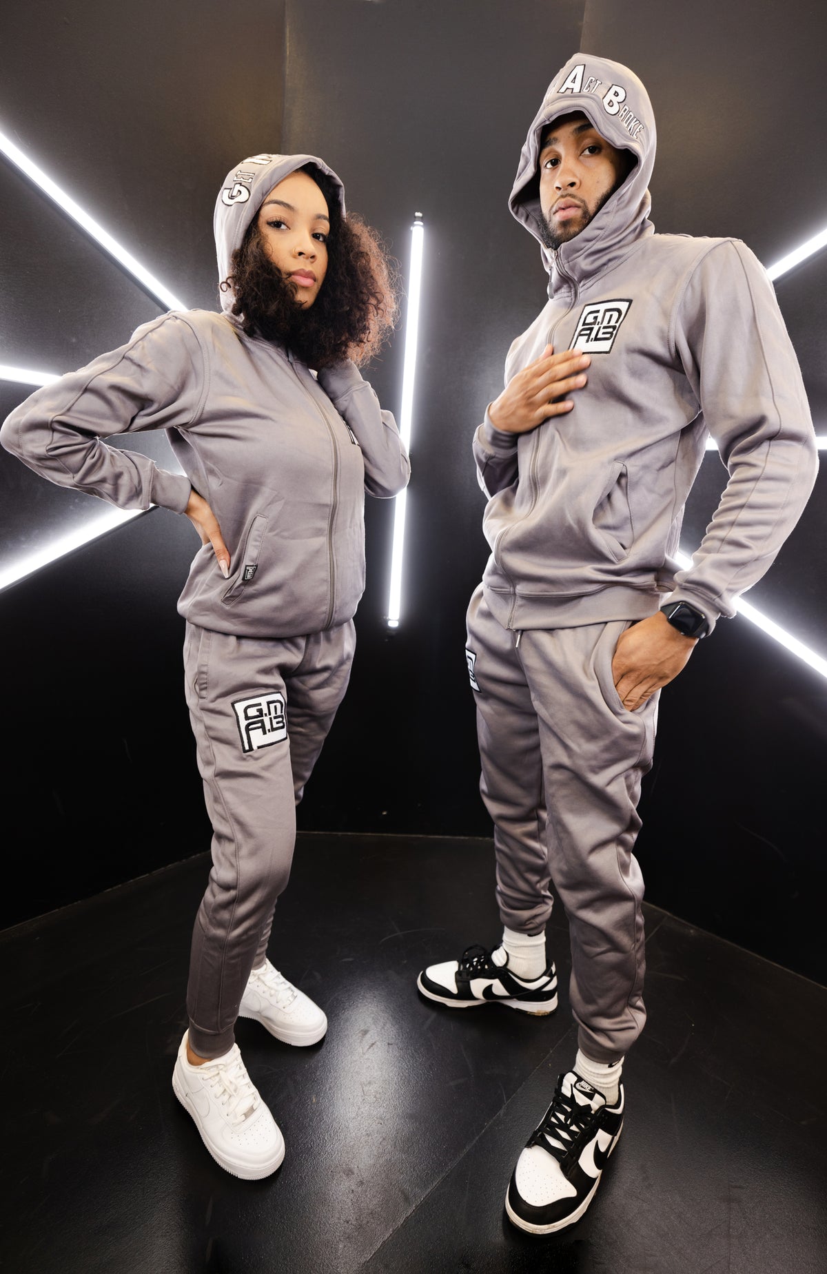 Grey Limited Edition G.M.A.B Full Zip Tracksuit