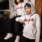 G.M.A.B Cursive Edition Grey Hoodie
