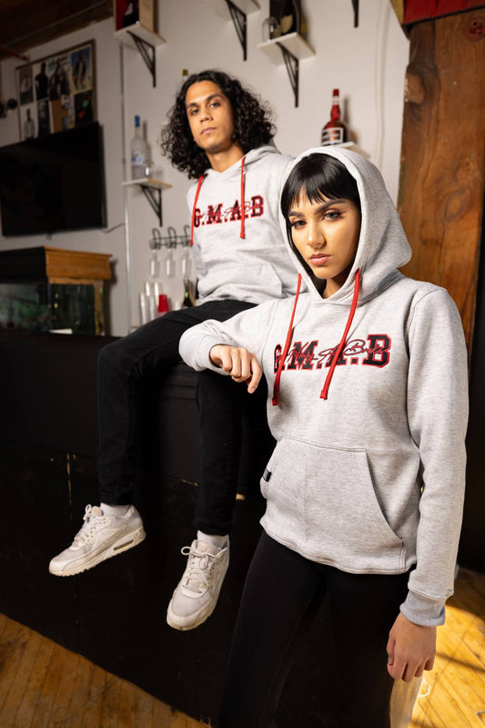 G.M.A.B Cursive Edition Grey Hoodie
