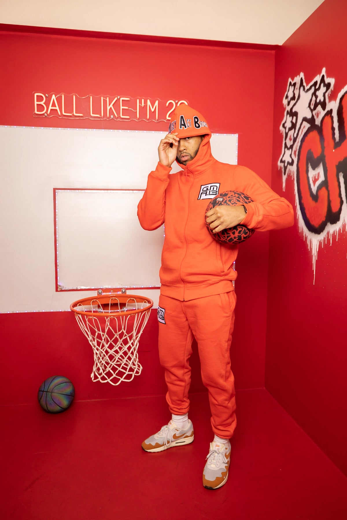 Pueblo Red Limited Edition G.M.A.B Full Zip Tracksuit